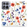 Mobiwear Motorola Edge 60 Fusion flip tok - mezei virágok (5907861000918)