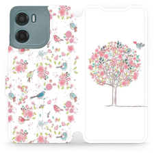 Mobiwear Motorola Moto E15 flip tok - fa (5906511824805) tok és táska