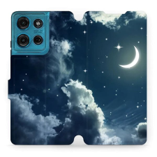 Mobiwear Motorola Moto G75 5G flip tok - égbolt tok és táska