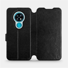 Mobiwear Nokia 7.2 fekete flipes tok szürke belsővel tok és táska