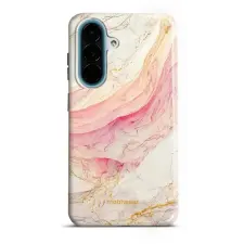 Mobiwear Odolné pouzdro Samsung Galaxy A27 - Elite Pro EP32E Růžový mramor tok és táska