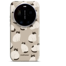 Mobiwear Odolné pouzdro Xiaomi 17 Ultra - Elite Pro E160E Kočičáci tok és táska