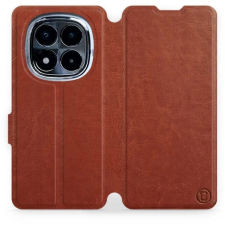 Mobiwear Poco X7 barna flip tok tok és táska