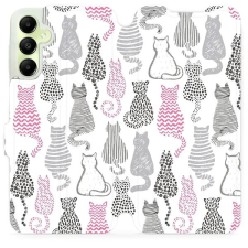 Mobiwear Samsung Galaxy A05s flip tok - MX01S tok és táska