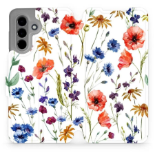 Mobiwear Samsung Galaxy A26 flip tok - mezei virágok (5906511812390) tok és táska