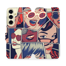 Mobiwear Samsung Galaxy S24 FE flip tok - VP18P tok és táska