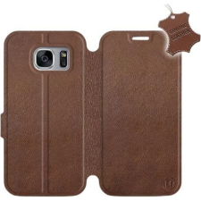 Mobiwear Samsung Galaxy S7 Edge barna flipes bőr tok (5903226498031) tok és táska