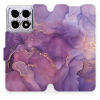 Mobiwear Xiaomi 14T flip tok - lila márvány (5906511510586)