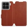 Mobiwear Xiaomi 15 barna flip tok