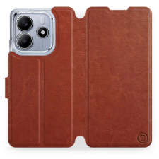 Mobiwear Xiaomi Redmi Note 14 5G barna flip tok (5906511500372) tok és táska