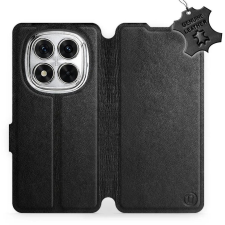 Mobiwear Xiaomi Redmi Note 14 Pro 5G fekete bőr flip tok (5906511502451) tok és táska