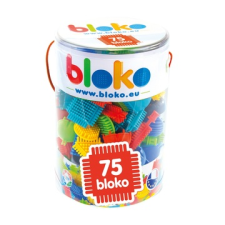 Mochtoys Bloko: Tüskés építőjáték hengerben - 75 db-os (11600) (11600) oktatójáték