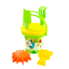 Mochtoys Homokozókészlet, 6 részes - sárga szitával
