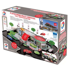 Mochtoys : Műanyag autó szerviz játékszett autópálya és játékautó