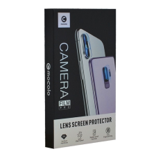 Mocolo kameravédő üveg (2.5D lekerekített szél, karcálló, 9H) ÁTLÁTSZÓ Samsung Galaxy S21 Plus (SM-G996) 5G mobiltelefon kellék