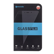 Mocolo képernyővédő üveg (2.5D full glue, íves, teljes felületén tapad, karcálló, 0.3 mm, 9H) FEKETE Realme C31 okosóra kellék