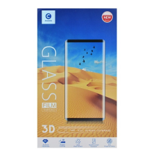Mocolo képernyővédő üveg (2.5D full glue, íves, teljes felületén tapad, karcálló, 0.3 mm, 9H) FEKETE Xiaomi Poco X3 NFC mobiltelefon kellék