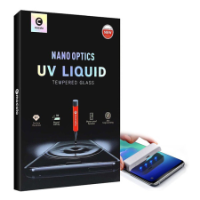 Mocolo UV LIQUID képernyővédő üveg (3D full cover, íves, karcálló, 0.3mm, 9H + UV lámpa) ÁTLÁTSZÓ [Samsung Galaxy S21 Ultra (SM-G998) 5G] (5996591039817) mobiltelefon kellék