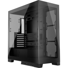 Modecom Computer cases SPACE Midi Black (AT-SPACE-PG-NF-10-000000-0002) számítógép ház