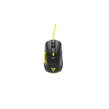 Modecom Volcano Vezetékes Gaming Egér - Fekete/Sárga (M-MC-JAGER-100) egér
