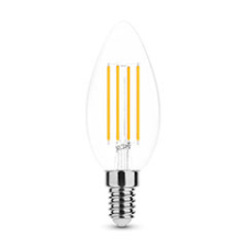 Modee E14 LED lámpa 7W/320° Gyertya - meleg fehér, dimmelhető izzó