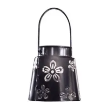 Modee Kerti napelemes szolár LED lámpa (11,5x11 cm) fekete - meleg fehér kültéri világítás