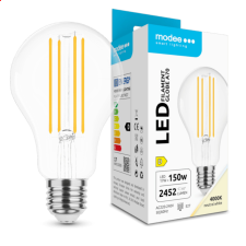 Modee LED Izzó Filament A70 17W E27 360° 4000K (2452 lumen) izzó