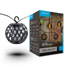 Modee Lighting LED Szolár Napelemes Dekor Lampion 7db 4,8m DS018 kültéri világítás