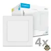 Modee Modee LED Panel Négyzet - Felszerelhető P-series 6W 6000K (660 lumen) P4 ERP
