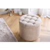 Modern Barock Design puff Rococo 50 cm pezsgő bouclé
