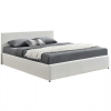  Modern francia ágy RGB LED világítással, fehér, 160x200, JADA NEW