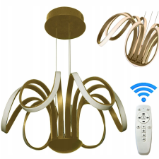  MODERN FÜGGŐLÁMPA MENNYEZETI Csillár LED TÁVIRÁNYÍTÓVAL 3 ARANY SZÍNBEN világítás