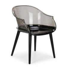  Modern Füstszürke-Fekete Design Karosszék FFK-01 bútor