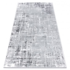  Modern MEFE szőnyeg 8722 Vonalak vintage - Structural két szintű gyapjú szürke / fehér 240x330 cm