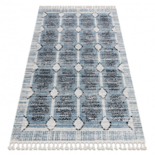 Modern szőnyeg BELLE BR22A bézs / kék Rojt 160x220 cm lakástextília