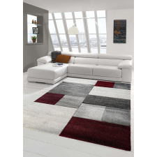  Modern szőnyeg Cairo 890 (D.Grey-Red) 160x230cm Bordó-Szürke lakástextília
