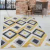  Modern szőnyeg Charlotte 2404 (Mustar-Gray) 200x290cmSárga-Szürke
