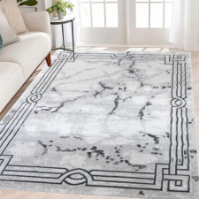  Modern szőnyeg Cleopatra 8563 (White-Grey) 60x220cm Szürke lakástextília