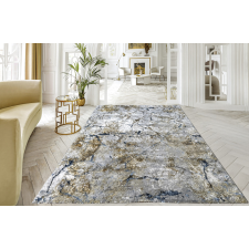 Modern szőnyeg Marble 4695 (Blue-Gold) 160x220cm Kék-Arany lakástextília
