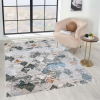  Modern szőnyeg Mykonos 6982 (Beige-Cream) 40x70cm Bézs-Zöld-Arany