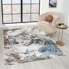  Modern szőnyeg Mykonos 7912 (Grey-Gold) 160x230cm Szürke-Arany lakástextília