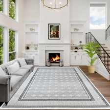  Modern szőnyeg Porto Lux 5934 (Cream-Brown)  200x290cm Krém-Barna lakástextília