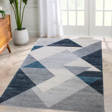 Modern szőnyeg Promo 2399 (Blue-Gray) 80x150cm Kék-Szürke lakástextília