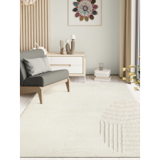 Modern szőnyeg Rio 3D Joy (Cream) 240x330cm Krém lakástextília