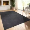  Modern szőnyeg Rio 3D Lorey (Antracit) 80x150cm Sötét Szürke