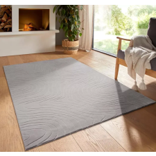  Modern szőnyeg Rio 3D Lorey (Gray) 80x150cm Szürke lakástextília