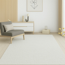  Modern szőnyeg Rio 3D Zoe (Cream) 240x330cm Krém lakástextília