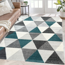  Modern szőnyeg Rombusz 852 (Blue) 200x290cm Kék-Szürke lakástextília