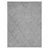  Modern világosszürke geometrikus szőnyeg 66x110 cm DELUX-7-66X110