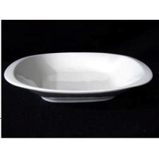  Moderne Town porcelán mély tányér, 22x22 cm, JX100-A002-02 tányér és evőeszköz